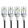 thumbnail image 2 of Universal Motorcycle Car SMD LED License Plate Light Screw Bolt Lamp Bulbs 4PCS, 2 of 6