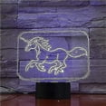 thumbnail image 1 of 3d Night Light Bedside Light Holiday Home Decor Gifts For Birthday Party Kids Toy Nighdn 3d Lamp Night Light Creative Unicorn Table Lamp Xq-3d5-8, 1 of 1