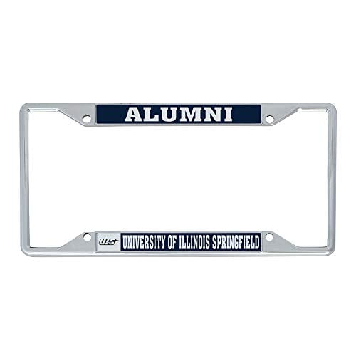 University of Illinois Springfield UIS Prairie Stars NCAA Metal License Plate Frame For Front