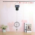 thumbnail image 4 of Solar Powered Wind Spinner Motor | Metal Construction | 1.5W Power | Large Hanging Design for Outdoor Decorations | Flexible Hook & Bottom Clip Included | 162 x 45 mm | No Batteries Required, 4 of 5