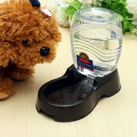 Gravity Water - Pet Water Dispenser Station, Auto Refill Gravity Waterer Drinking Bottle Bowl Dish for Dog Cat Rabbit