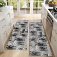 thumbnail image 4 of Highland Cow and Calf Print Anti Fatigue Kitchen Rugs Set Of 2, Non Slip Washable Decorative Floor Mats for Sink Laundry and Home Use, 17"x47", 4 of 5