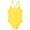 Yellow, variant on LRen Girls 1 Piece Summer Swimsuit Set Toddler Swimwear Toddlers Rash Guard Sets Quick Dry Beach Swimwear for Girls Floral Floral Girls' Swimwear
