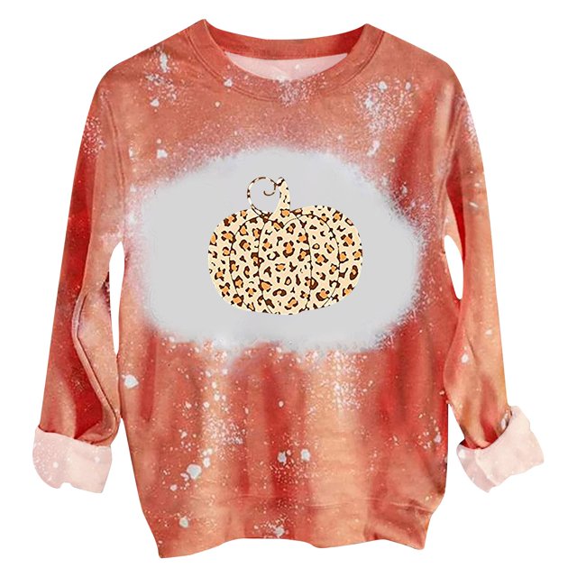 Sudadera para mujer Otoño Sudaderas Moda Impreso Camiseta suelta Blusa de manga larga Cuello redondo Tops casuales Odeerbi ODB-5