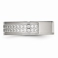 thumbnail image 3 of Stainless Steel Polished CZ Ring Size: 11; for Adults and Teens; for Women and Men, 3 of 7