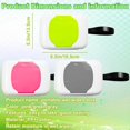 thumbnail image 5 of Lot de 3 Lingettes Humides en Boîte - Distributeur Portable de Lingettes Humides - Boîte Réutilisable de Lingettes Humides avec Couvercle - Sac pour Lingettes Humides - Imperméable et Antipoussière - Sac pour Lingettes Humides - 16,5 * 13 * 3 cm, 5 of 5