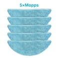 thumbnail image 3 of Bgsha 5pcs For Tesvor M1 S6 S4 Vacuum Cleaner Washable Replacement mop Cloths pad, 3 of 8
