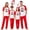Dad, variant on Matching Family First Christmas Sleep Sets, Tree Star Printed Raglan Short Sleeve Tops and Red Long Pants for Mom Dad Brother Sister