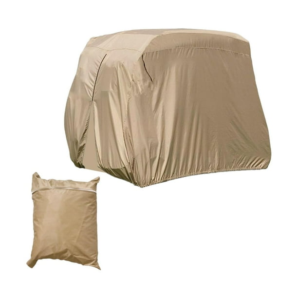 Funda protectora para carrito de Golf, impermeable, con bolsa de almacenamiento, a prueba de polvo y a prueba de viento L