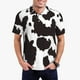 thumbnail image 1 of Balery Cow Skin 2 Camisa Polo de Hombre con Estampado, de Manga Corta y Tejido Medio, Camisa Tipo Golf Polo-Medium, 1 of 6
