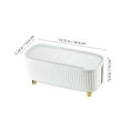 thumbnail image 2 of Minkissy Desktop Data Cable Organizer Cable Organizer Container Plastic Heat Dissipation Office 1Pcs, 2 of 8