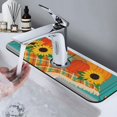 thumbnail image 7 of Kdxio Hello Fall Farm Truck Pattern Non-Slip Diatom Mud Faucet Drain Pad,Self Absorbent Mat for Kitchen Sink for Variety Kitchen & Bathroom Countertops, 7 of 7