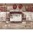 thumbnail image 2 of Peters, Kristel 14x12 White Modern Wood Framed Museum Art Print Titled - Floral set I, 2 of 4