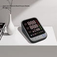 thumbnail image 2 of monitor de presión arterial digital automático con brazo superior Ajustable Brazalete grande 8.7-16.5 ", Memoria de 2 usuarios 240, Pantalla LED retroiluminada Monitores BP para uso doméstico, 2 of 5