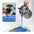 thumbnail image 3 of 2X 1L Automotive Paint And Coating Mixing Slurry Cover Stirrer Paint Mixer Tools Paint Lid Agitator Tool, 3 of 8