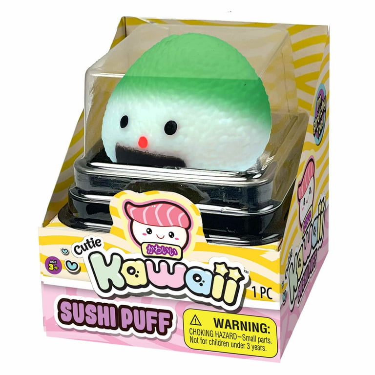 Ja-Ru Kawaii Cutie Sushi Puffs-Styles Vary-Sold Separately 1 Piece