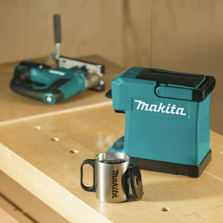 Machine à café sans-fil 12 V - 18 V (sans batterie ni chargeur) - MAKITA -  DCM501Z - Cdiscount Bricolage