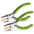 thumbnail image 1 of 2 Packs Nylon Nose Pliers Double Nylon Pliers Carbon Steel Jewelry Pliers DIY Tools for Beading, Lo, 1 of 5