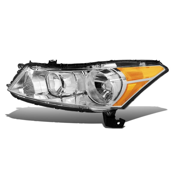 DNA Motoring OEM-HL-0003-L For 2008 to 2012 Honda Accord Sedan 1PC Factory Style Headlight Headlamp Assembly Left / Driver Side 09 10 11 HO2502130