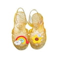 thumbnail image 5 of Utoimkio Toddler Girls Sandals Size 6 Toddler Shoes Baby Girls Cute Fruit Jelly Colors Hollow Out Non-slip Soft Sole Beach Roman Sandals, 5 of 9