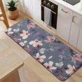 thumbnail image 5 of Pioneer Flower Floral Print Pattern Kitchen Rug Mat,Kitchen Runner Rugs Non Skid Washable,Decorative Kitchen Floor Mats for Kitchen,Sink,Laundry,17"x47.2", 5 of 7