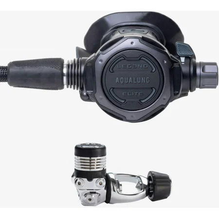 Aqualung Leg3nd Elite Black Edition Regulator Yoke