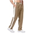 thumbnail image 4 of Mens Sweatpants with Pockets Relaxed Fit Pants for Men Elastic Waist Mens Straight Leg Sweatpants Mens Jogger Sweatpants Baggy Sweatpants, 4 of 5