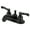 Matte Black, variant on Kingston Brass KB8602 4 in. Centerset Bathroom Faucet, Polished Brass
