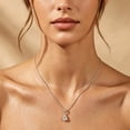 thumbnail image 6 of Flydeer Necklaces for Women Pear Cut Pendant Teardrop Chain Necklace Stainless Steel Jewelry Gift for Her, 6 of 6