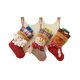 thumbnail image 1 of Botas navideñas rellenas Calcetín navideño Adornos navideños Adepaton HFP-0435, 1 of 5