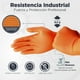 thumbnail image 3 of Best Trading 100 Guantes de Nitrilo Talla Mediana, Uso Industrial Color Naranja, Para Uso Rudo, Libres de Látex y Vinyl, Textura Diamante Para Mayor Agarre de 8.5g de Grosor y Tecnología Touchscreen, 3 of 5