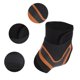 thumbnail image 3 of Ofertas Únicas 1pc Férula de Soporte para Tobillo Derecho Ajustable y Portátil para Mujeres para Deportes Pequeña Negra Naranja de Tela Neopreno Compuesta, 3 of 4
