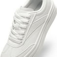 thumbnail image 2 of BURUDANI Women’s Platform Sneakers, Lace-Up Walking Tennis Shoes, Comfortable Casual Fashion Sneakers, 2 of 5