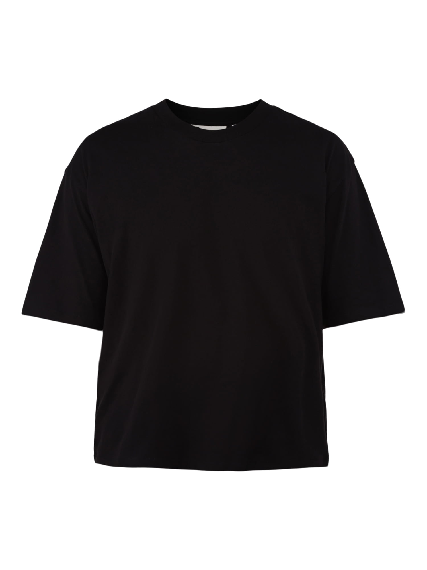No Boundaries Cotton Oversized Cropped Tee with Short Sleeves, 2-Pack, Men's and Big Men's XS-5XL
