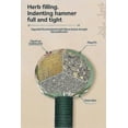 thumbnail image 3 of Massage Hammer, Wormwood Massage Hammer, 3 of 3