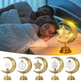 thumbnail image 1 of Xihbxyly Lámpara Led de Hierro, Diseño Único, Luz Cálida para El Hogar, Led de Bajo Consumo, Decoración Festiva para Dormitorios y Salas de Estar, Ambiente Acogedor, Funciona con Pilas, Lámpara de Hi, 1 of 7