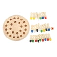 thumbnail image 3 of Wooden Color Memory Match Stick Chess Early Education Toy Wooden Color Memory Chess Parent Child Interactive Toy Memory Match Chess Educational Intelligent Logic Game Children Earl, 3 of 8