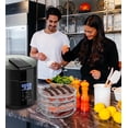 thumbnail image 3 of Meottam Dehydrator Rack with Five Stackable Layers Stainless Steel Stand Air Fryer Accessories Compatible with Pressure Cooker and Air Fryer 6.5 and 8 Quart, 3 of 7
