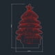 thumbnail image 4 of Lámpara de regalo con luz nocturna alimentada por USB con decoraciones acrílicas 3D, lindos diseños de noria con forma de ciervo y árbol de Navidad, ideal para Navidad y cumpleaños, luces de, 4 of 4