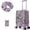 Purple Love, variant on Kids Luggage Sets 2 Piece Hardshell Suitcases with Wheels for Girls with Neck Pillow Airplane Suitcase Set Travel Essential