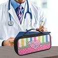 thumbnail image 5 of COEQINE Medical Print Heart Stethoscope Storage Bag Stethoscope Pouch Stethoscope Case Stethoscope Bag for Nurses Stethoscope Case Organizer Stethoscope Carrier Bag & Case for Doctor, 5 of 7