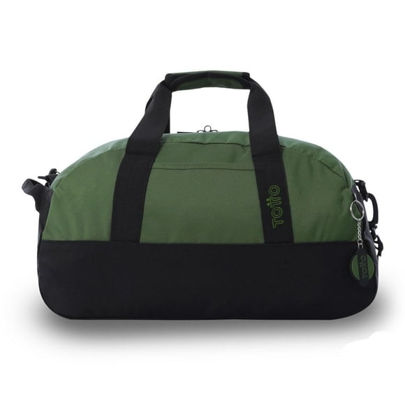TOTTO Maleta Deportiva - Bolsa de Viaje | Chica | con Asa y Correa de Hombro Removible ACTIVE S verde CH