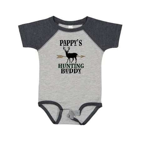 

Inktastic Pappys Hunting Buddy Bow Hunter Gift Baby Boy or Baby Girl Bodysuit