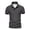 Dark Gray, variant on Yifymode Men's Spread Collar Short Sleeve Polo Shirt, Contrast Trim Soft Knit Lightweight Casual Top Black L
