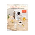 thumbnail image 3 of Instant Hot Water Dispenser, Countertop Boiling Water Dispenser With Adjustable 6 Temperatures & 7 Water Volumes, 101oz Removable Water Tank, Quick Heating With Touchscreen & Child Lock, 3 of 10