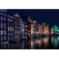 thumbnail image 2 of Osuna, Fran 14x11 Gold Ornate Wood Framed with Double Matting Museum Art Print Titled - Amsterdam Colors Ii, 2 of 4