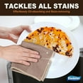thumbnail image 3 of 6-pack waffle pattern microfiber cleaning cloths kitchen cloths, 3 of 5
