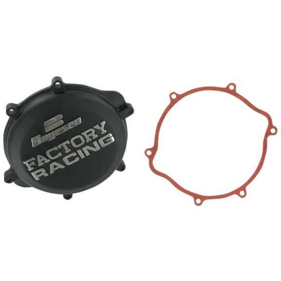 Boyesen Black Factory Clutch Cover for 1998-2008 RM125 (CC-21AB)