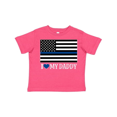 

Inktastic Police Officer Daddy Law Enforcement Gift Toddler Boy or Toddler Girl T-Shirt