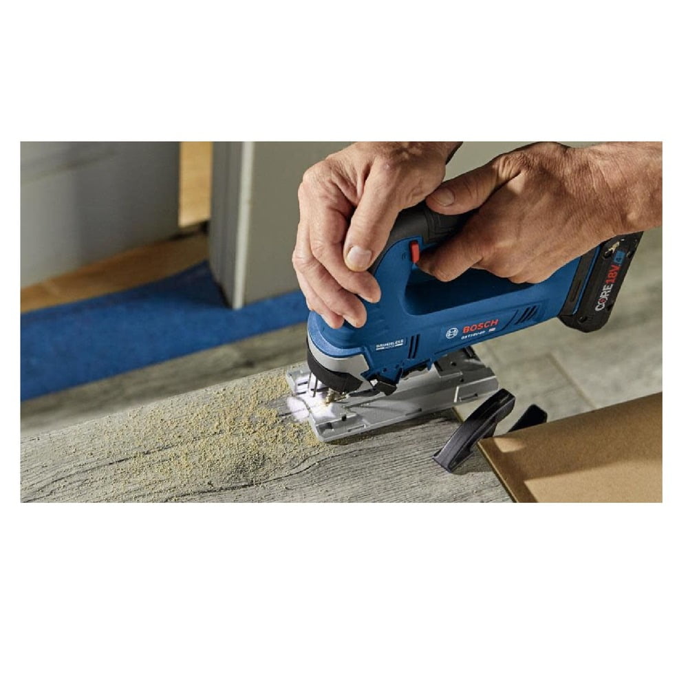 Restored Bosch GST18V-50N-RT 18V Brushless Lithium-Ion Cordless Top-Handle Jig Saw (Tool Only) (Refurbished)